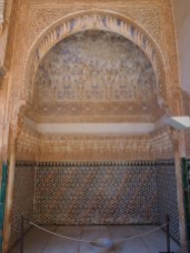 Espagne - Grenade - L'Alhambra : Palacios Nazaries