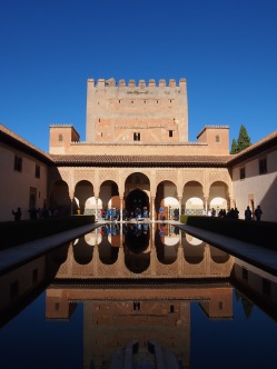 Espagne - Grenade - L'Alhambra : Palacios Nazaries